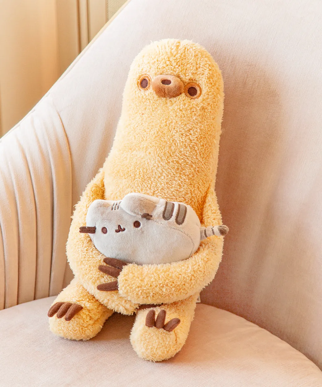 Pusheen & Sloth Plush Set