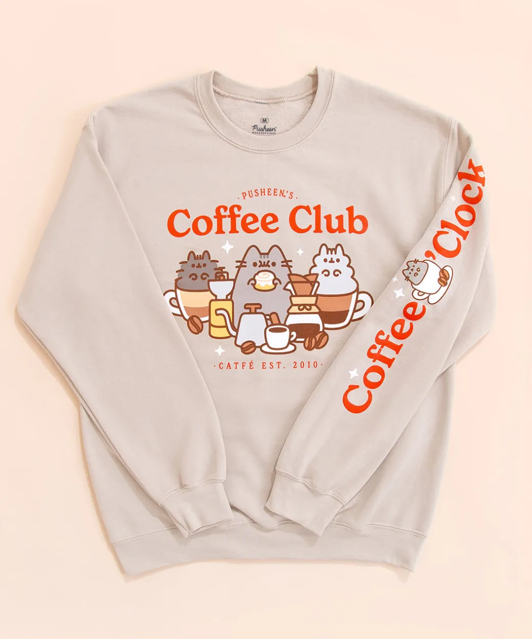 Pusheen Coffee Club Unisex Sweatshirt