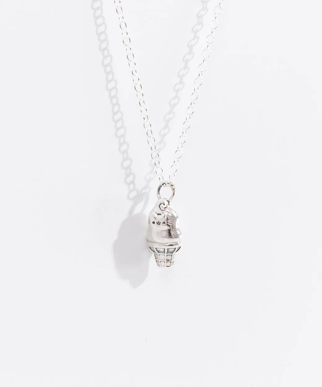 pusheen_dipped_cone_charm_necklace_2.webp Pusheen Dipped Cone Charm Necklace