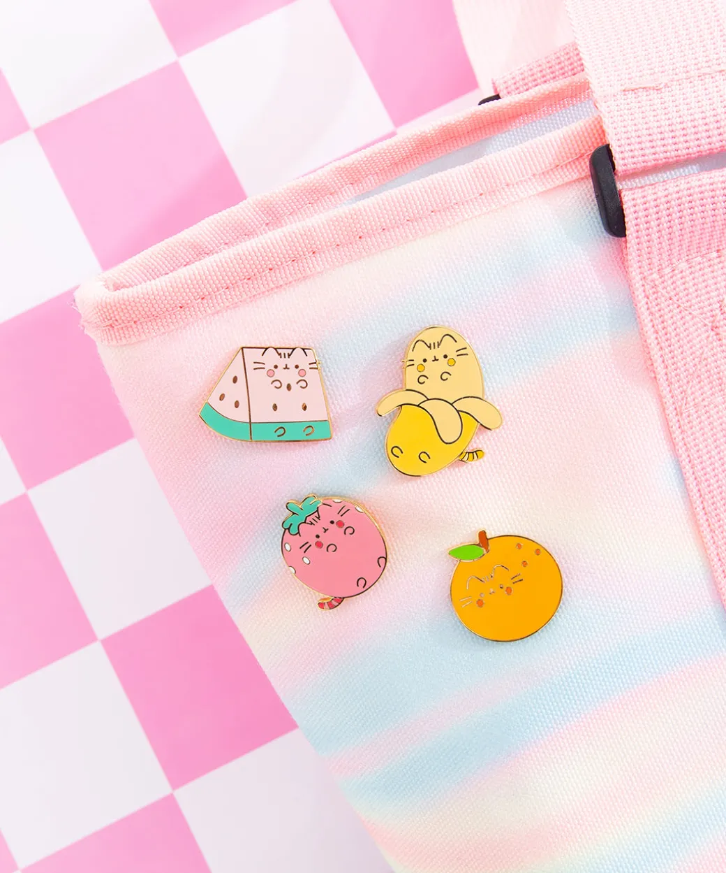 Pusheen Fruits Pin Set