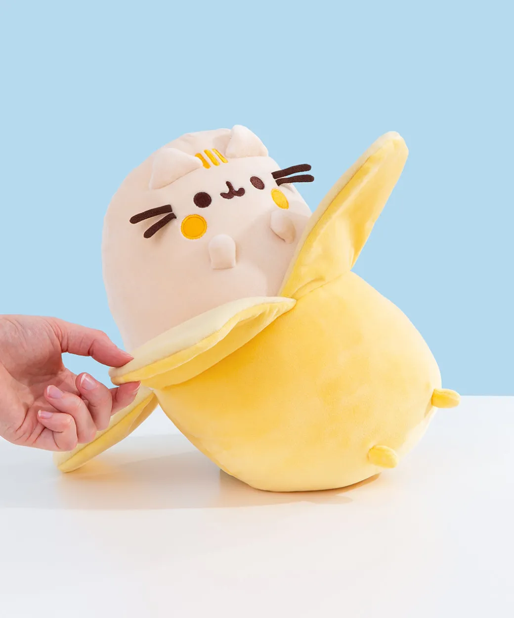 pusheen_fruits_scented_banana_squisheen_plush_3.webp Pusheen Fruits Scented Banana Squisheen Plush