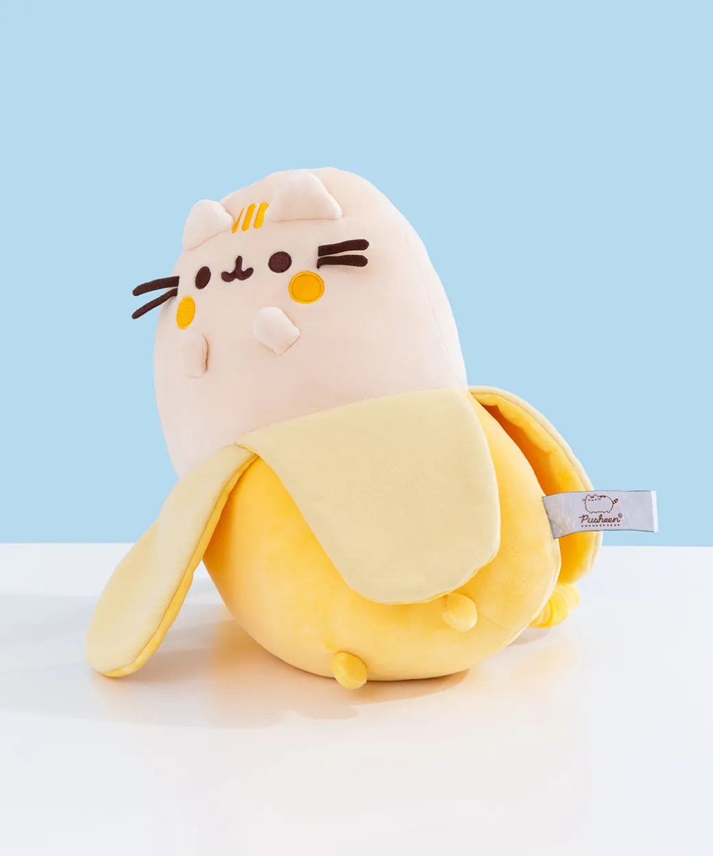 pusheen_fruits_scented_banana_squisheen_plush_5.webp Pusheen Fruits Scented Banana Squisheen Plush