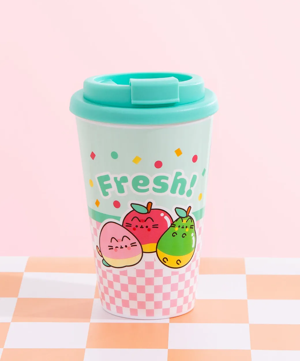 Pusheen Fruits Travel Mug
