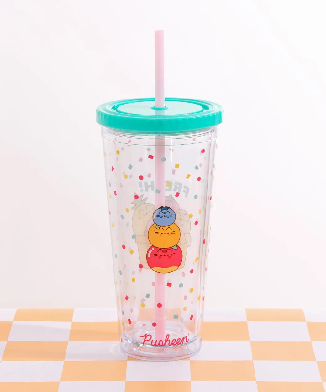 pusheen_fruits_tumbler_2.webp Pusheen Fruits Tumbler