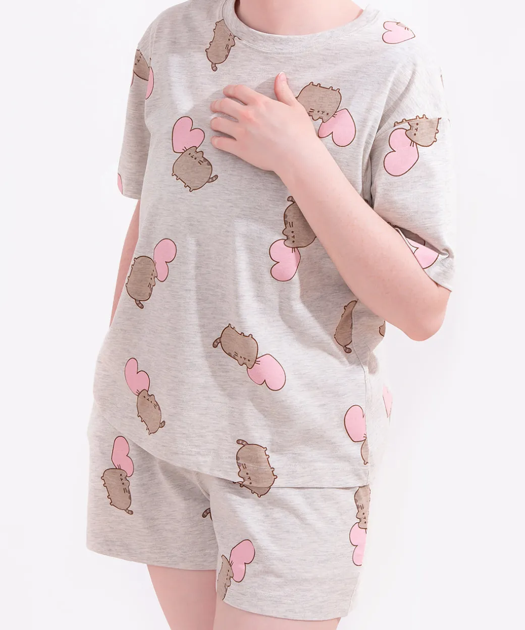 Pusheen Hearts Pajama Set