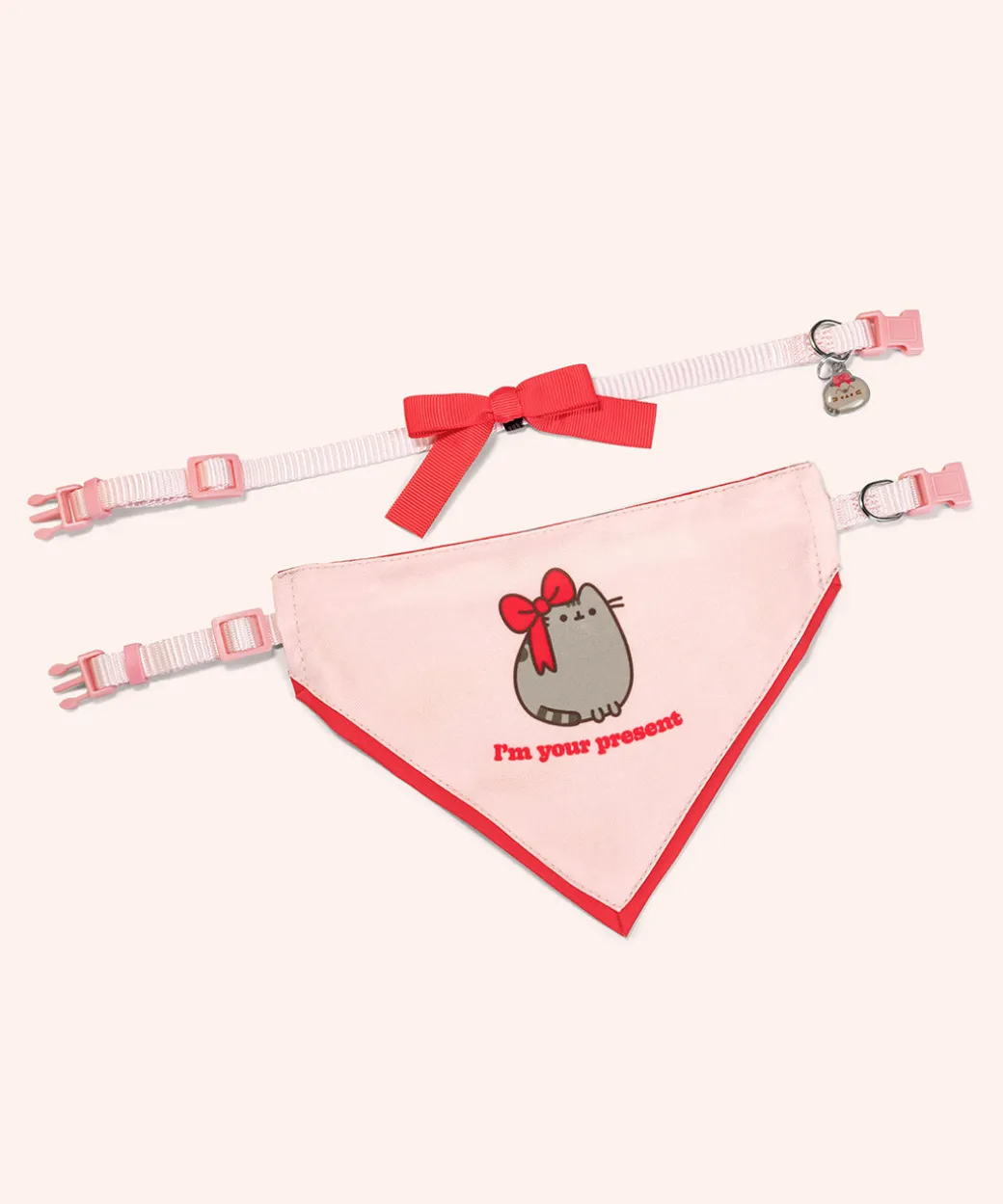 pusheen_pet_present_collar__bandana_set_2.webp Pusheen Pet Present Collar & Bandana Set