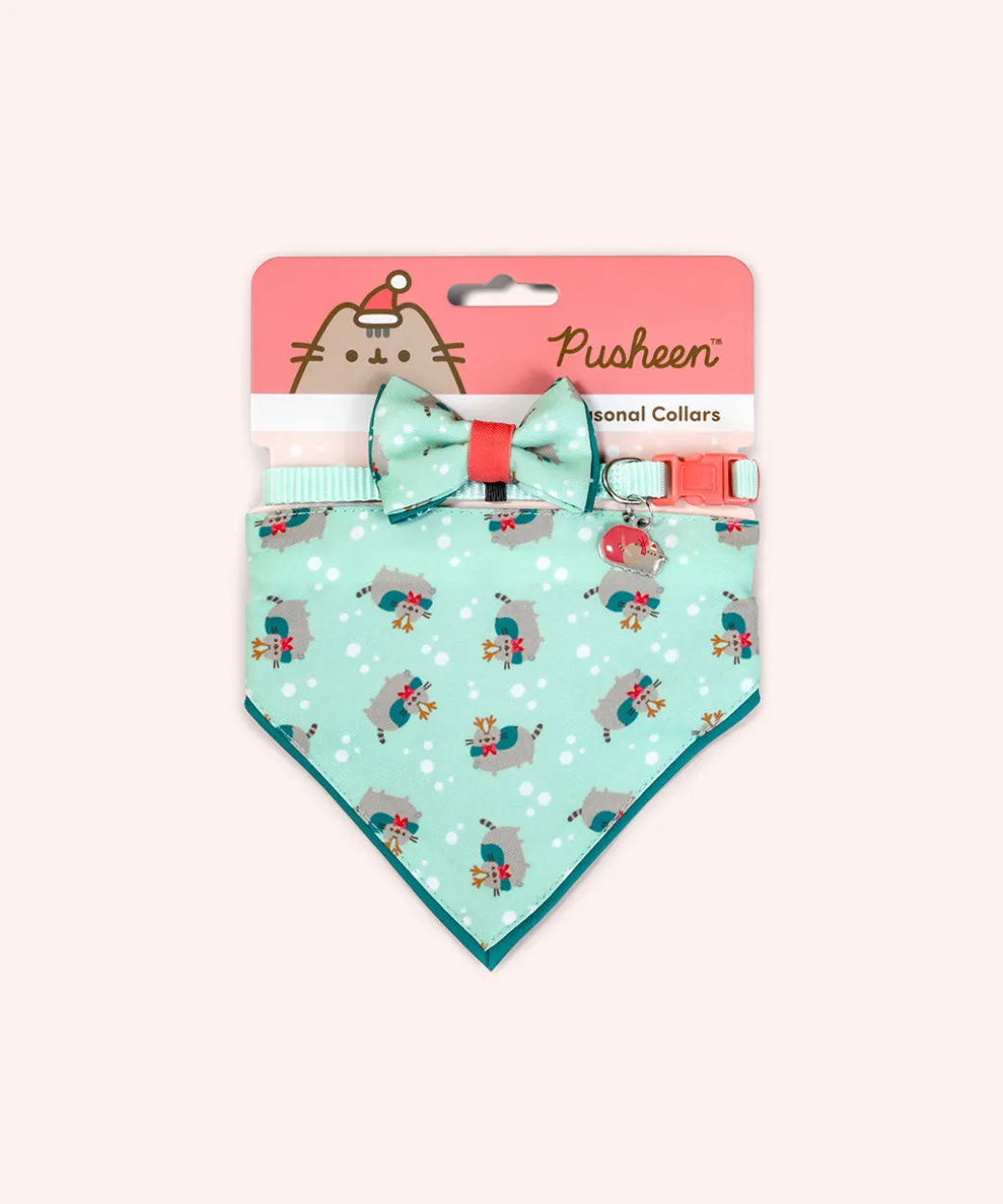 pusheen_pet_reindeer_collar__bandana_set_2.webp Pusheen Pet Reindeer Collar & Bandana Set
