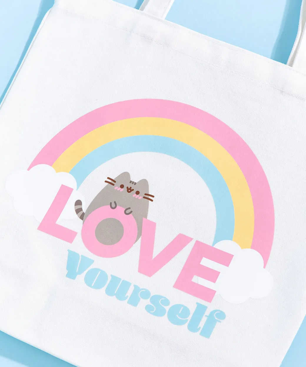 Pusheen Rainbow Tote Bag