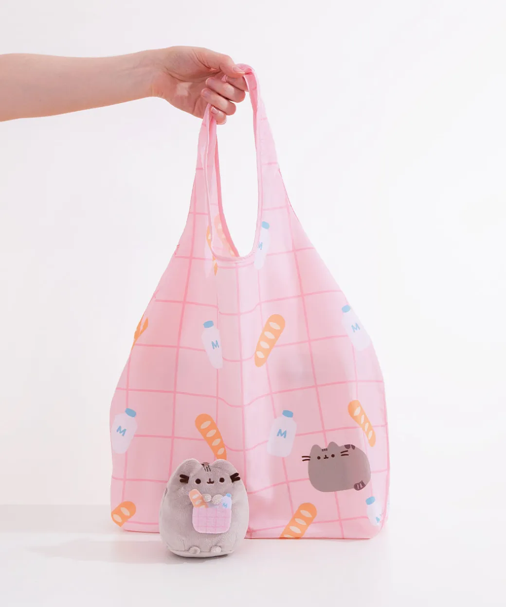 Pusheen Reusable Bag Keychain Plush