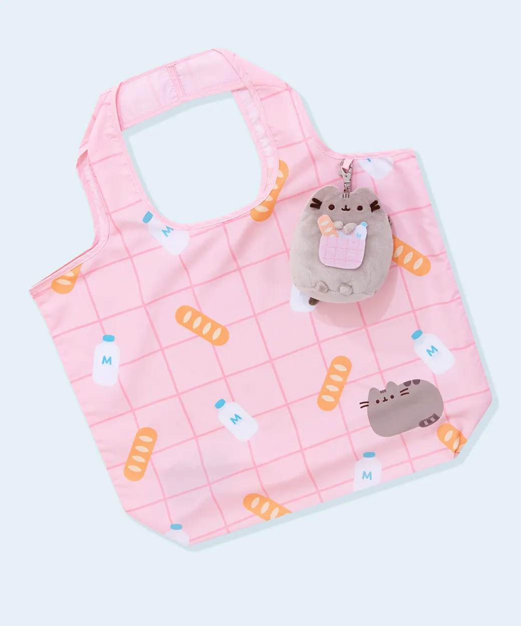 pusheen_reusable_bag_keychain_plush_2.webp Pusheen Reusable Bag Keychain Plush