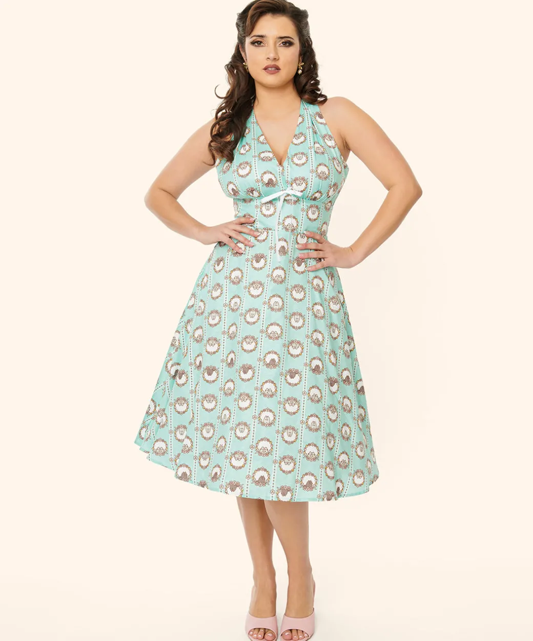 Pusheen Springtime Halter Dress