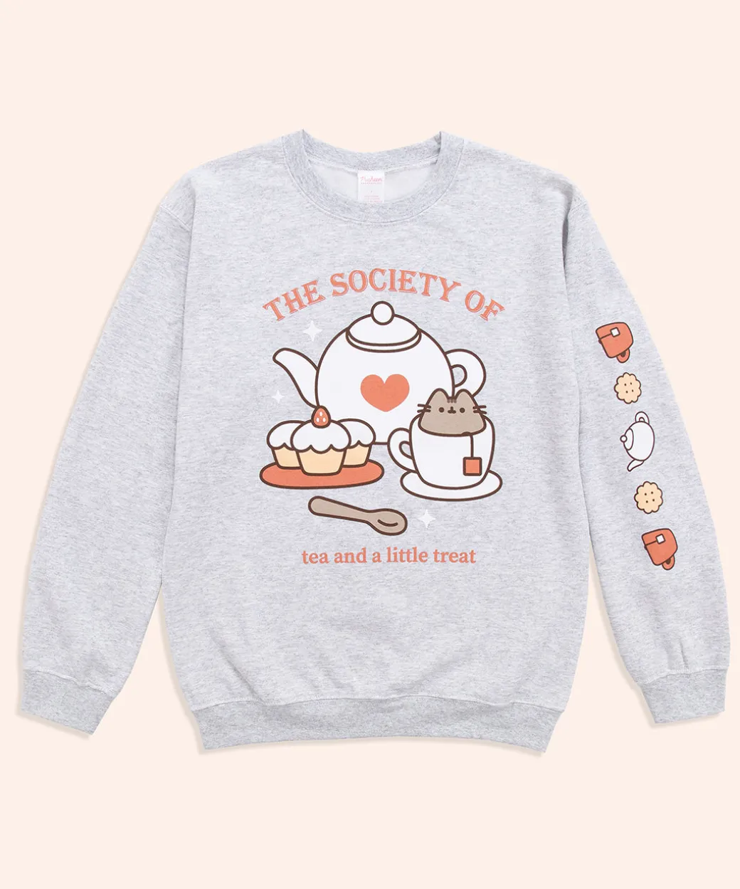 pusheen_tea_society_unisex_sweatshirt_4.webp Pusheen Tea Society Unisex Sweatshirt