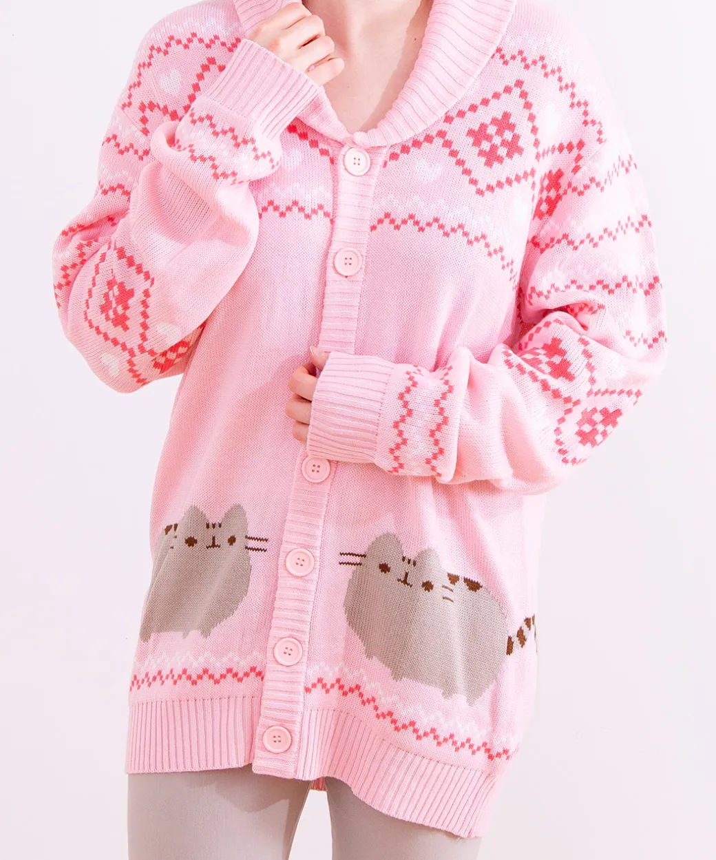 Pusheen Unisex Knit Cardigan