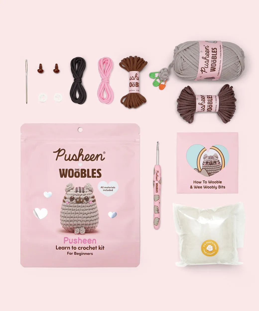 Pusheen x The Woobles Crochet Kit