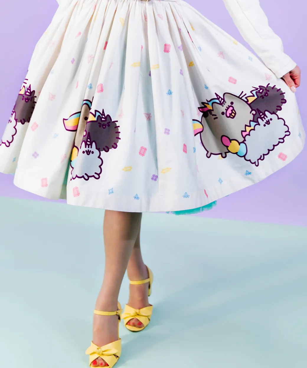 Pusheen icorn Magical Jewel Skirt