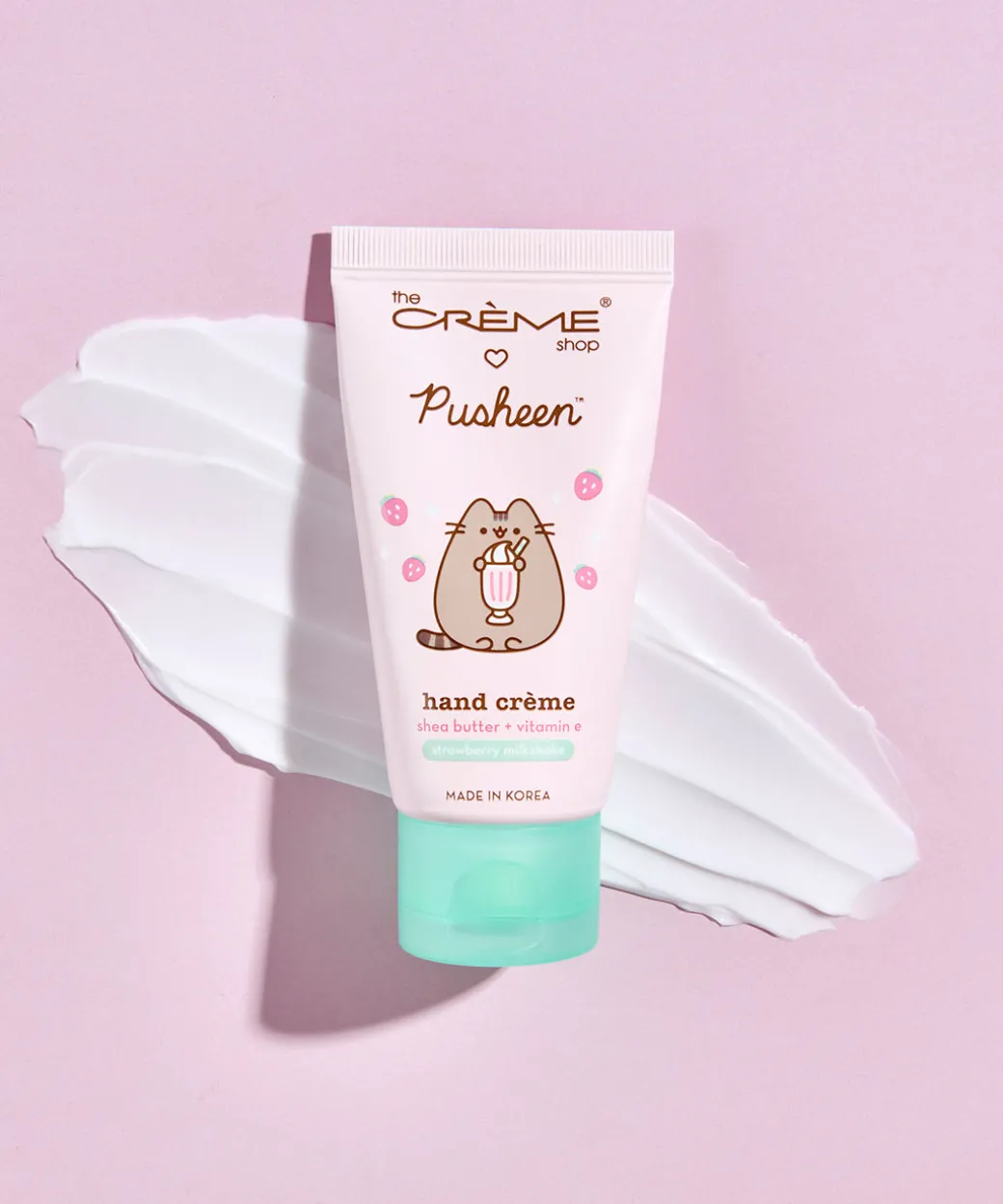Pusheen The Crème Shop x Strawberry Milkshake Hand Crème