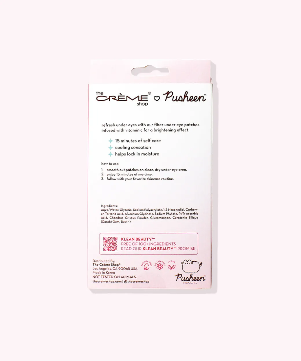the_crme_shop_x_pusheen_under_eye_patches__pack_2.webp Pusheen The Crème Shop x Under Eye Patches - 3-pack